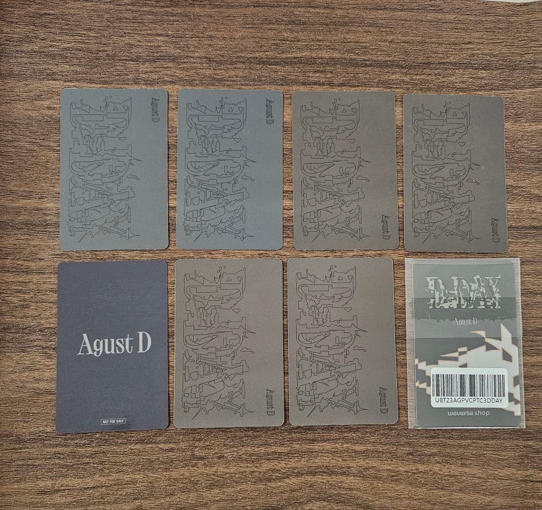 BTS AgustD SUGA ユンギ 特典 USA 限定 トレカ フォトカード