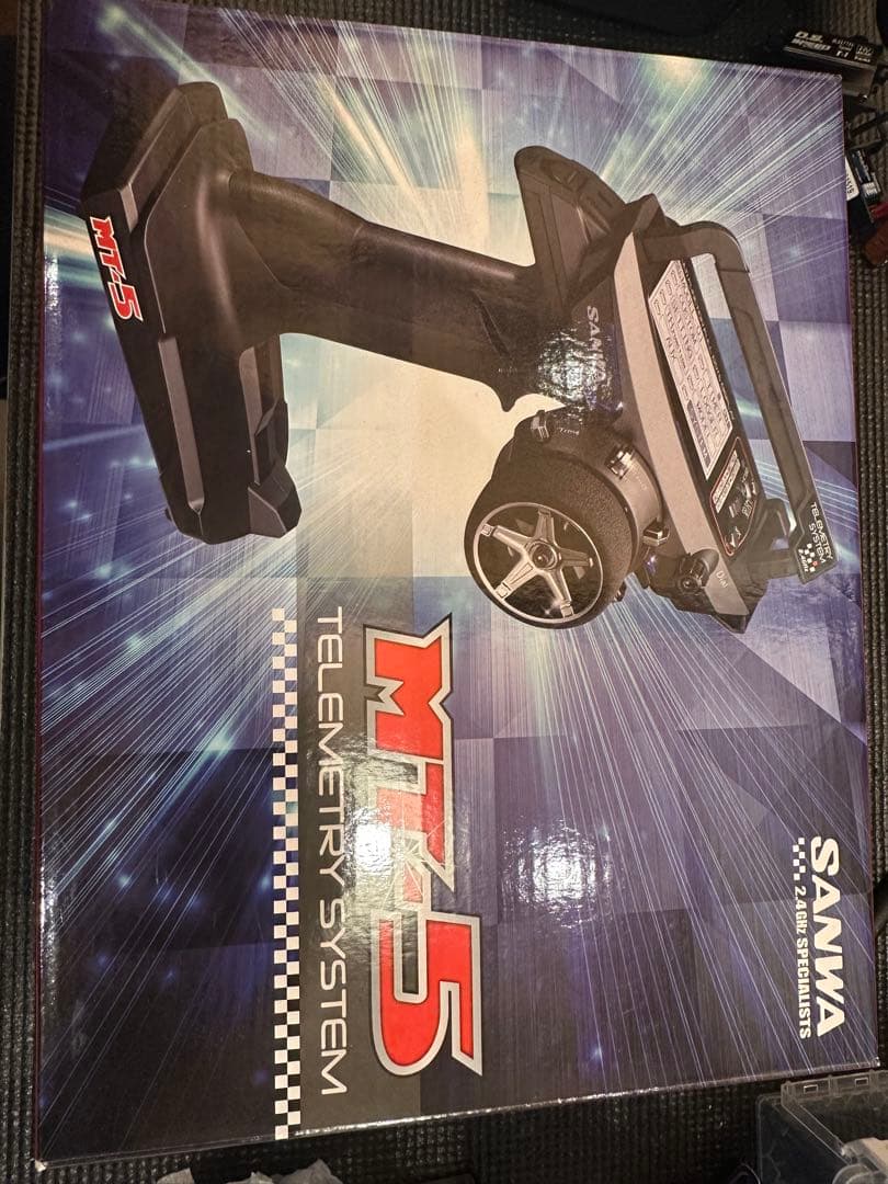 SANWA MT-5 プロポ&受信機　箱あり
