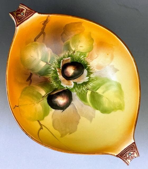 オールドノリタケ ナッツボウル 栗 3D モールド チェスナット チェストナッツ