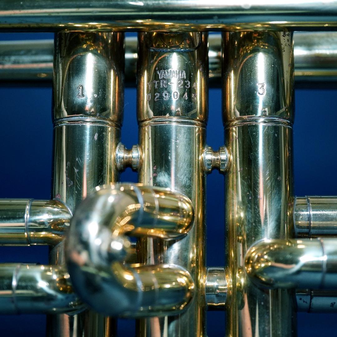 【ラッカー】YAMAHAトランペット YTR234／マウスピース／ソフトケース