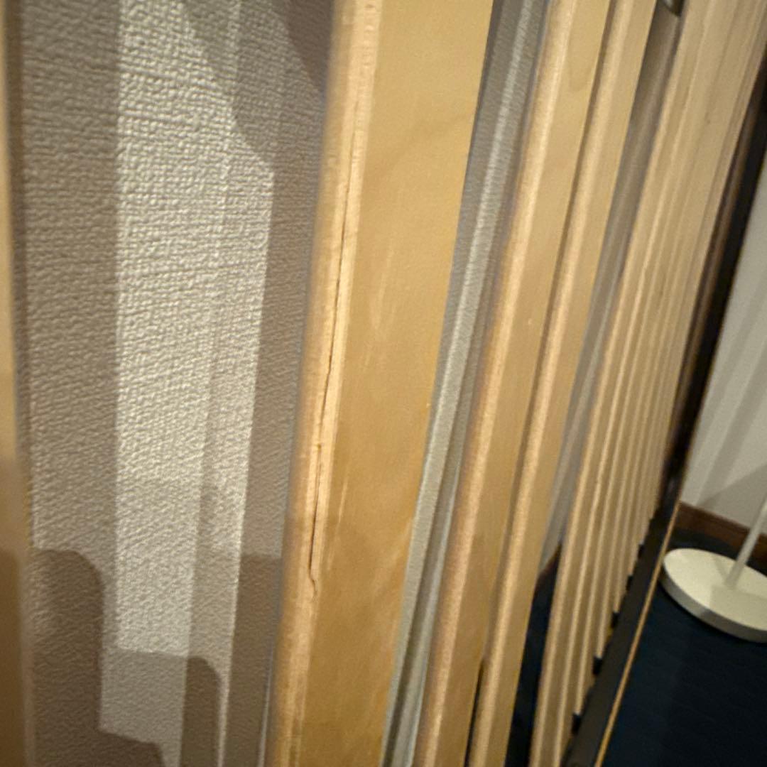 無印良品 シングルベッドフレーム 旧タイプ　訳あり品　ウォールナット