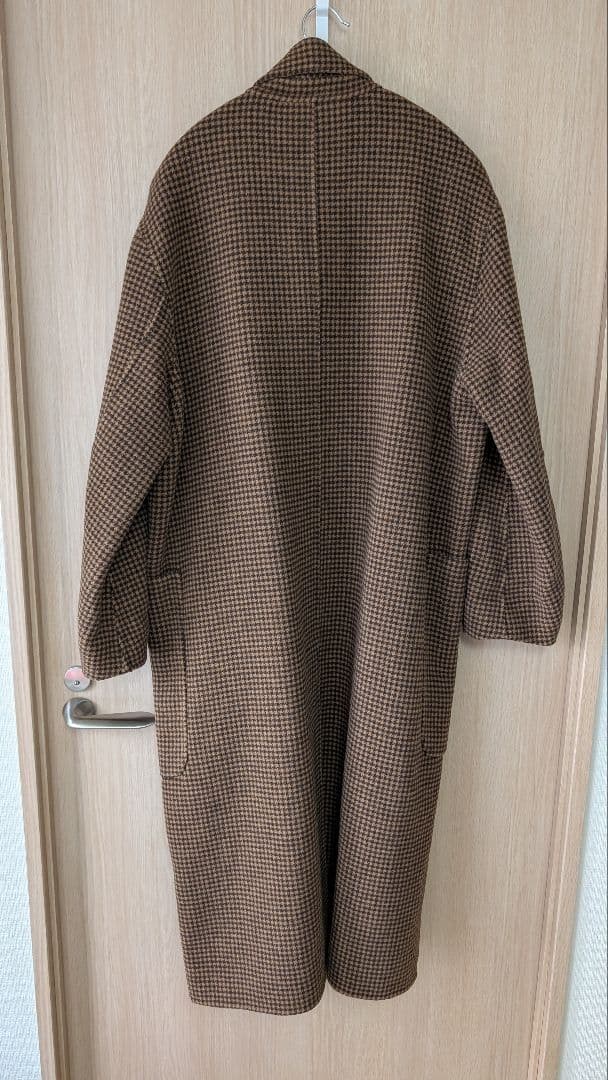 TODAYFUL チェック柄チェスターコート 38