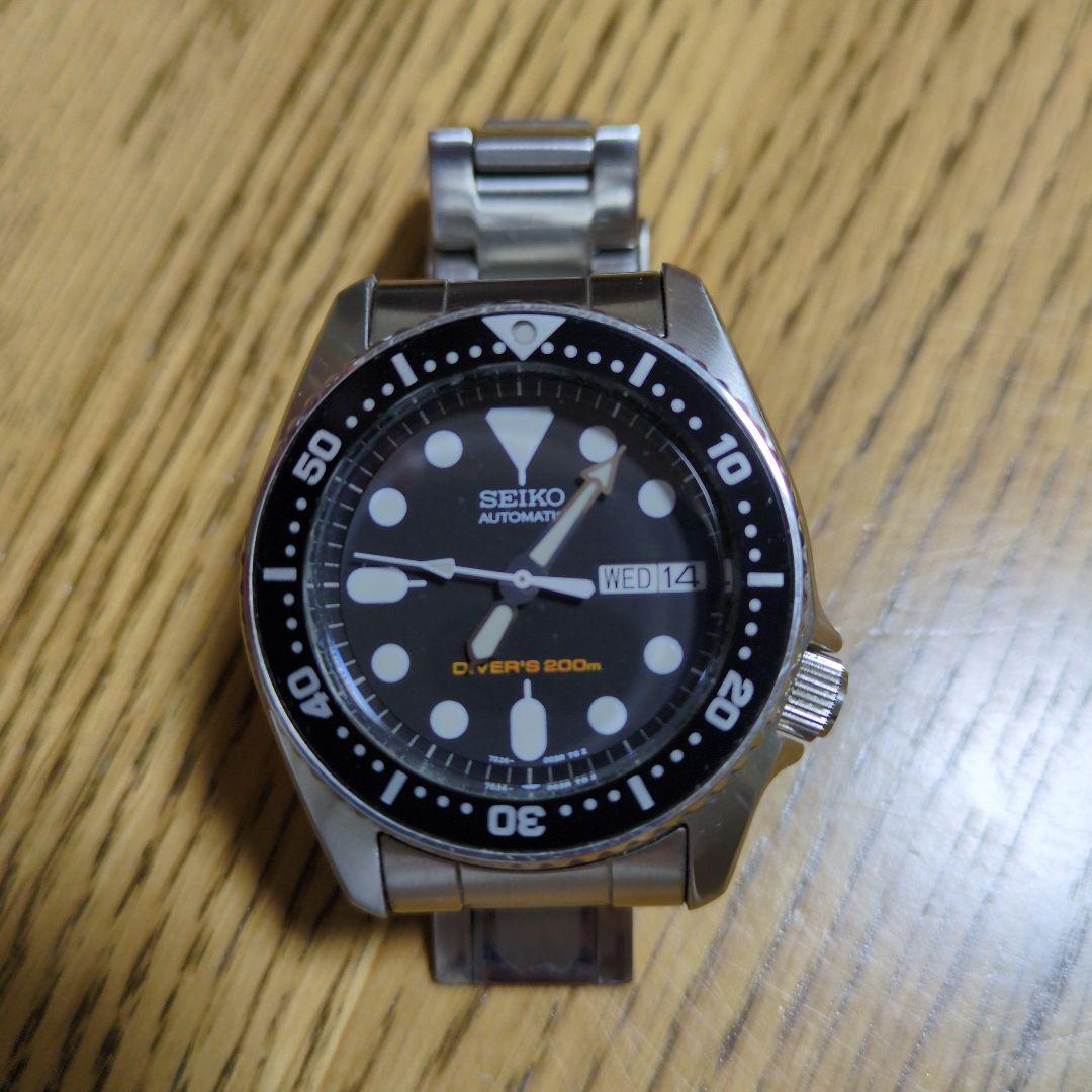 オ*ジ様 SEIKO SKX013 自動巻きダイバーズウォッチ