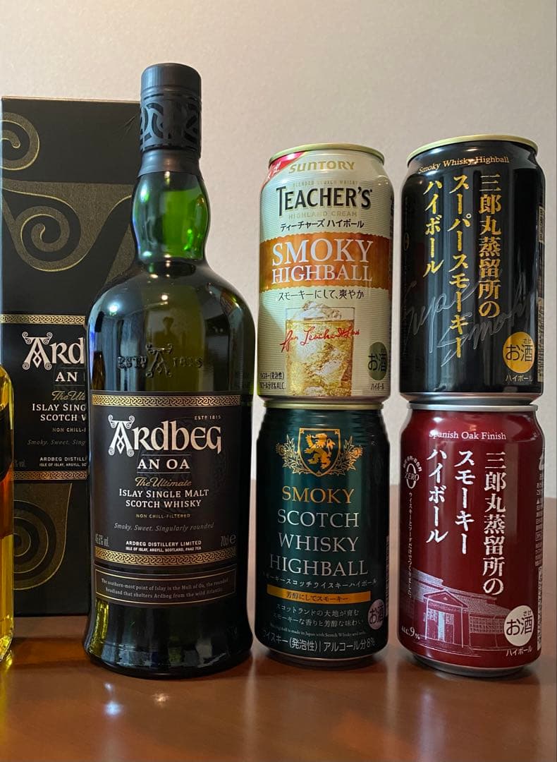 Ardbeg AN OA & Nikka Frontier セット
