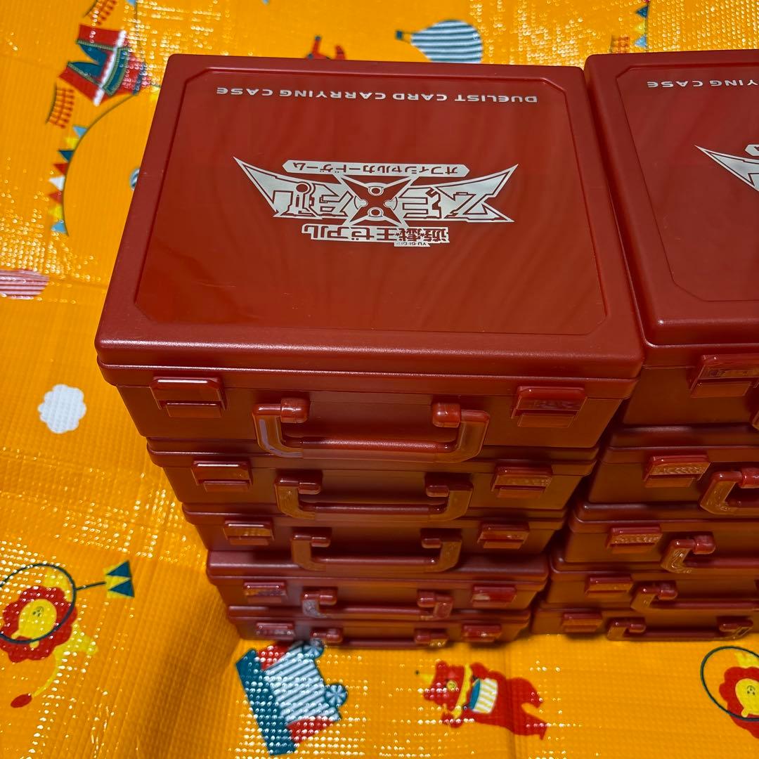 遊戯王　ゼアル　デュエリストカードキャリングケース　レッド　赤　10個セット