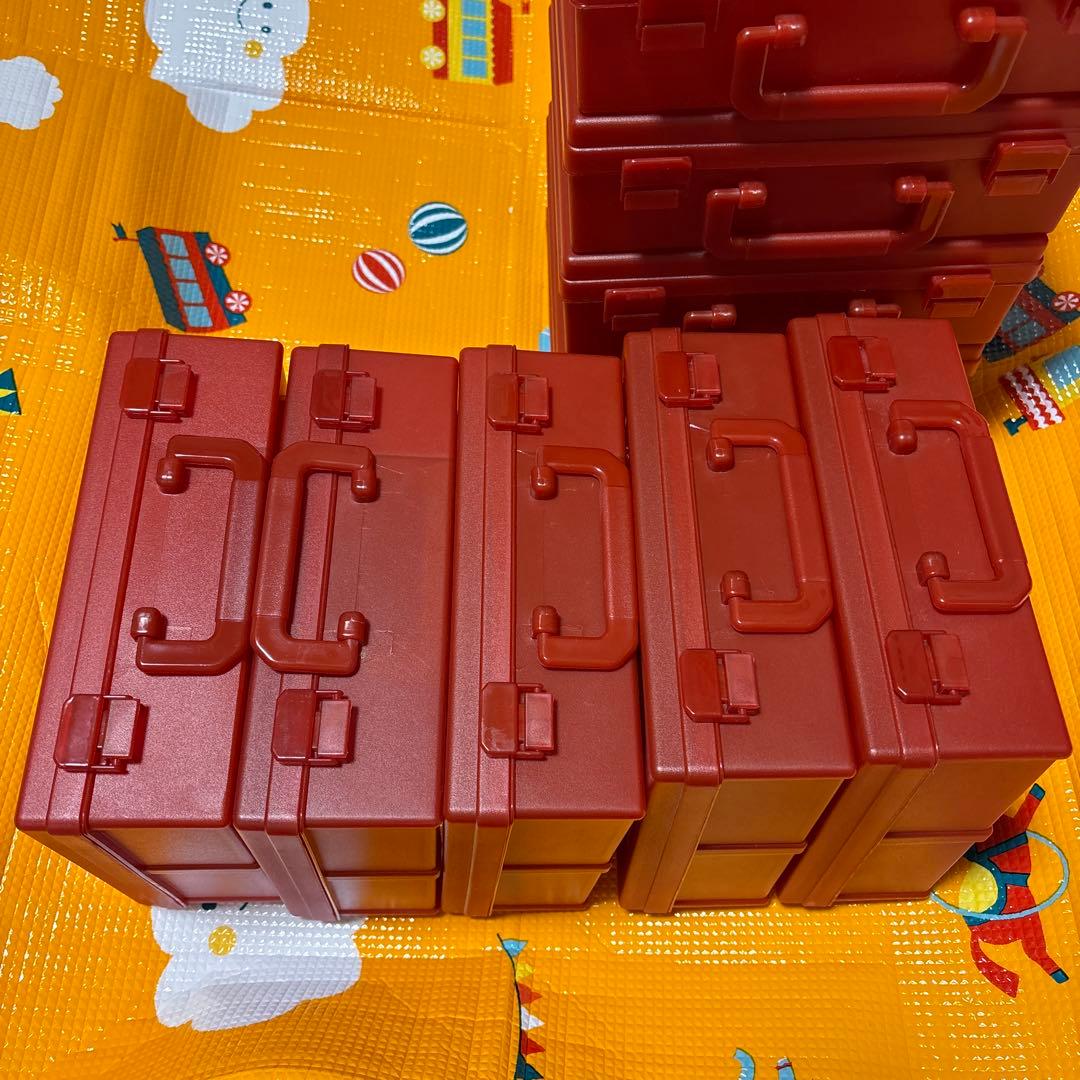 遊戯王　ゼアル　デュエリストカードキャリングケース　レッド　赤　10個セット