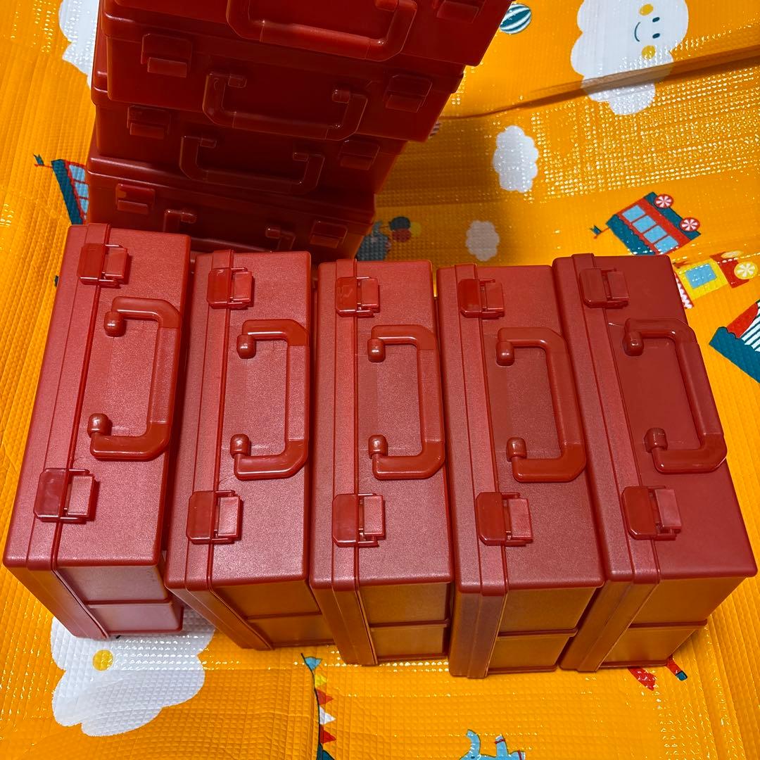 遊戯王　ゼアル　デュエリストカードキャリングケース　レッド　赤　10個セット