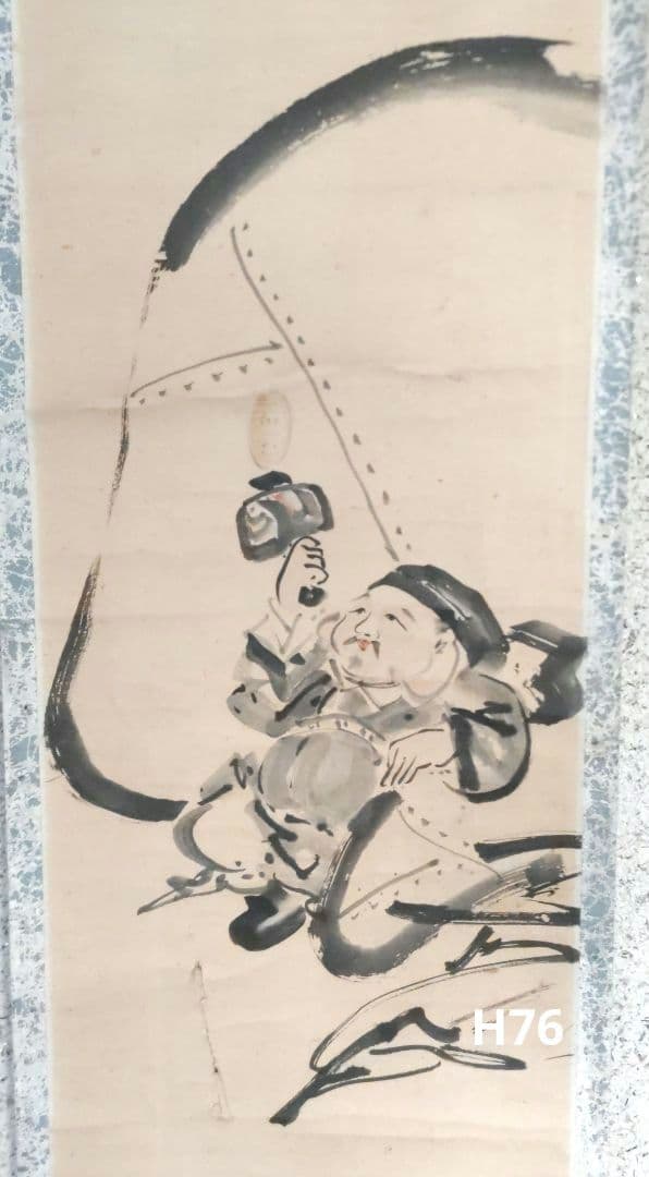 大黒様　掛軸　H76