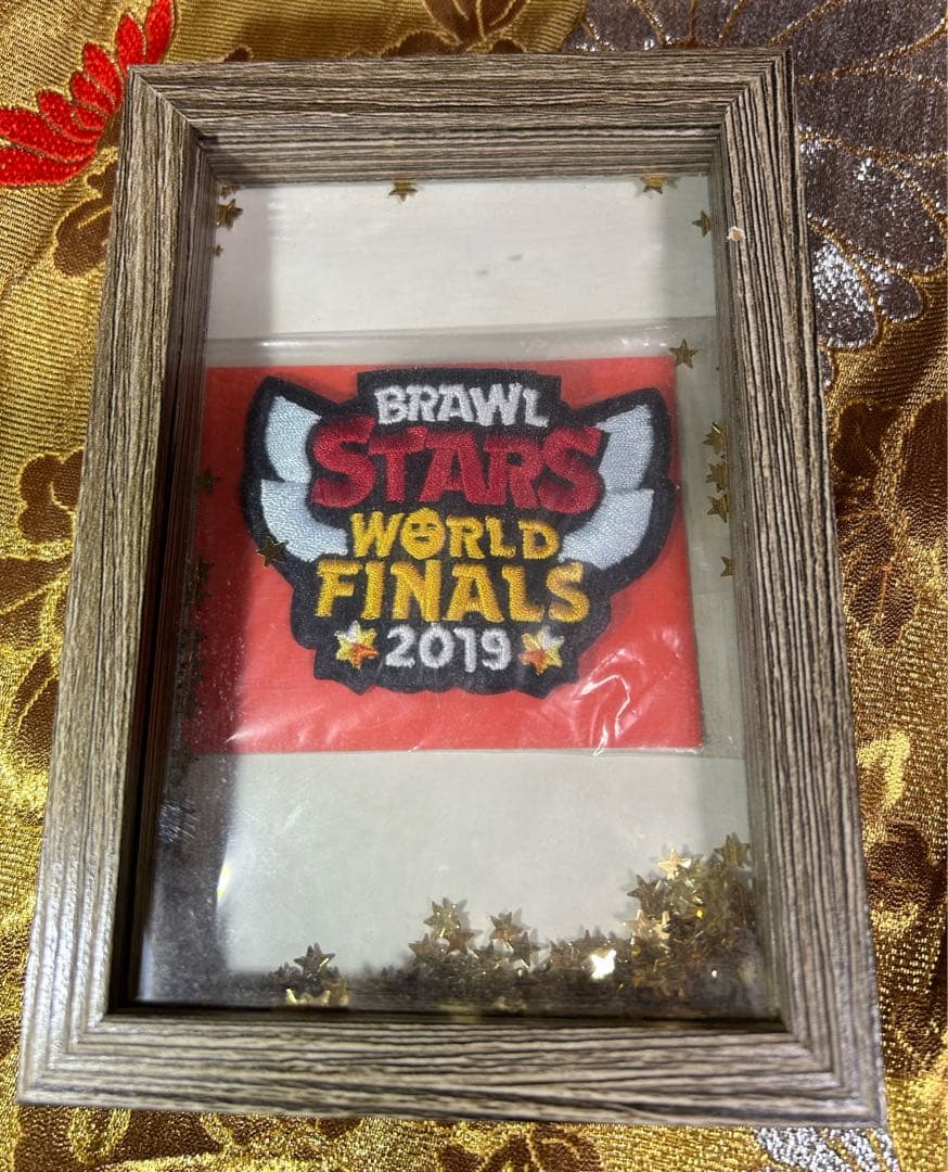 ブロスタ世界大会2019 刺繍ワッペン未使用未開封品額入り