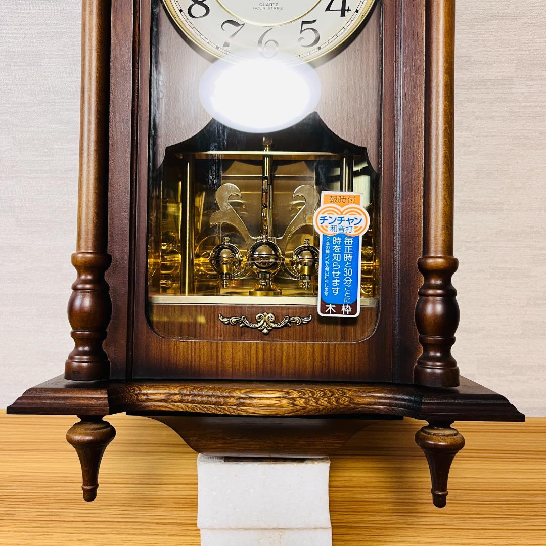 【未使用現状品】CITIZEN QUARTZ HOUR STRIKE 掛け時計