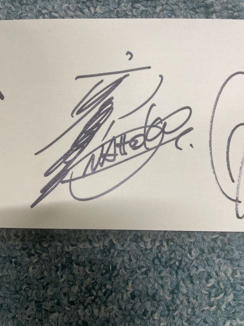 河合奈保子直筆サイン レアな「NAHOKO」の表記入り　MBSヤンタンステッカー