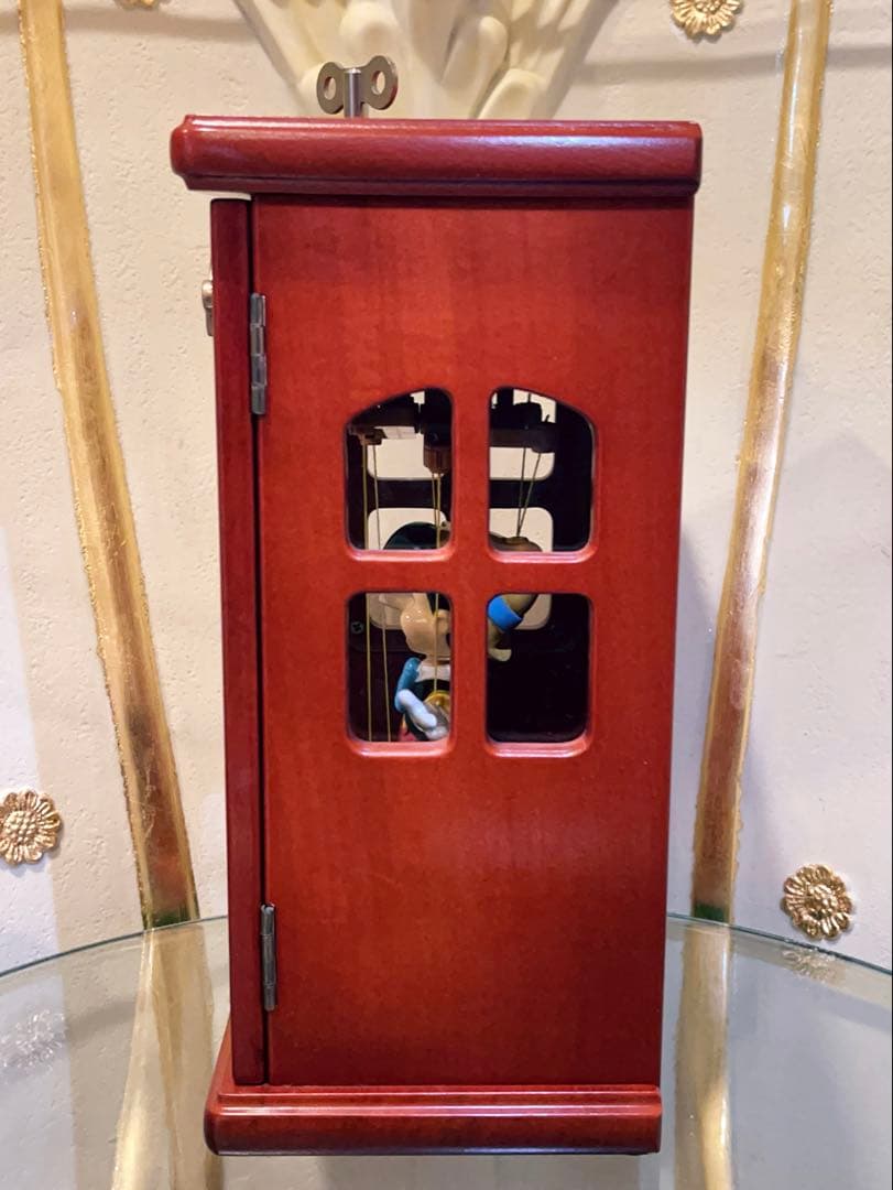 激レア ディズニー ピノキオ マリオネット オルゴール ライト 置物 入手困難