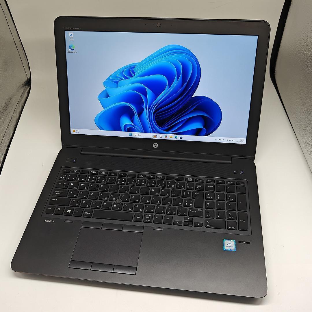 【HP】ZBook 爆速i7 SSD512GB+HDD1TB 大型ノートPC