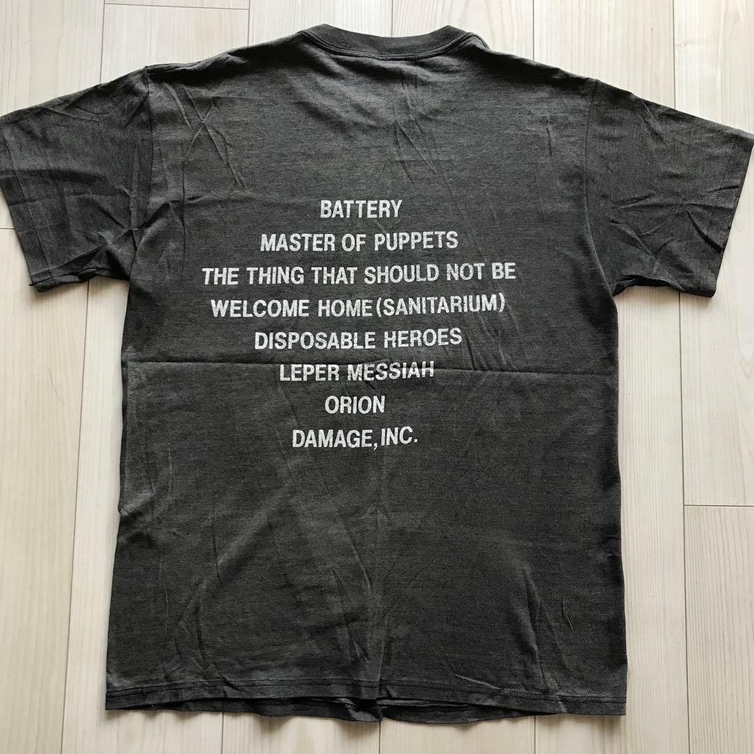 taka着用 メタリカ llica 1987年製ヴィンテージ Tシャツ