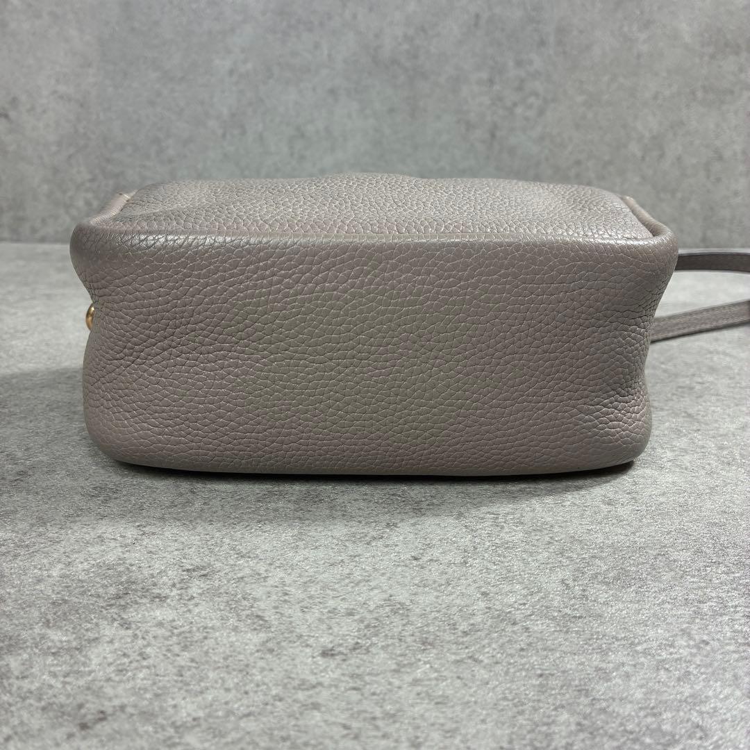 美品✨ TORY BURCH トリーバーチ グレー ペリーボンベ ミニバッグ