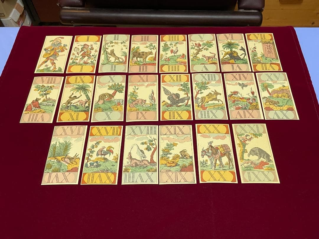 トランプ Das La Fontaine-Tarock