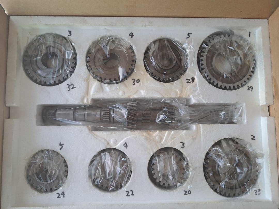 TRDクロスミッション C56•C52用タイプB中古③ 耐久確認で850Km使用