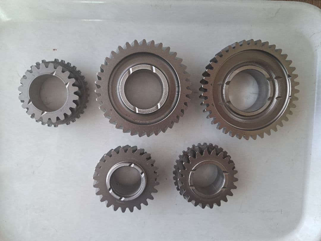 TRDクロスミッション C56•C52用タイプB中古③ 耐久確認で850Km使用