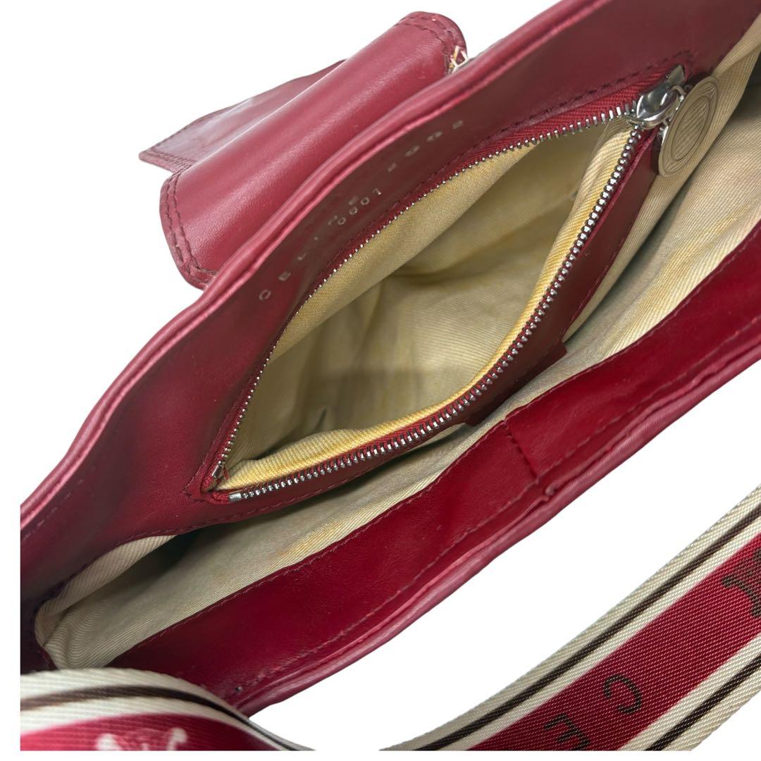 6184 美品 セリーヌ トリオンフ 2002年記念日韓ワールドカップ バッグ