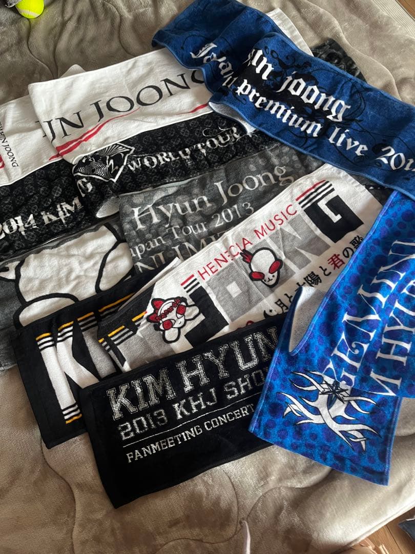 キムヒョンジュン　ツアー　マフラータオル