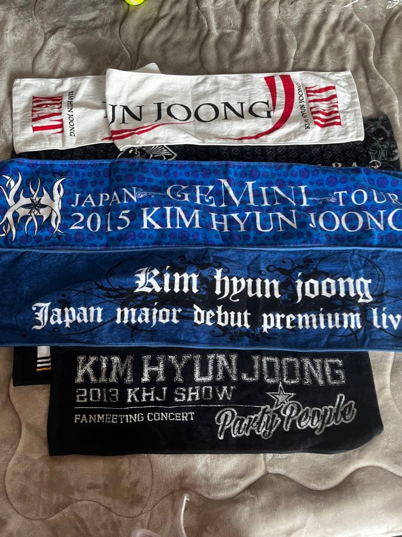 キムヒョンジュン　ツアー　マフラータオル