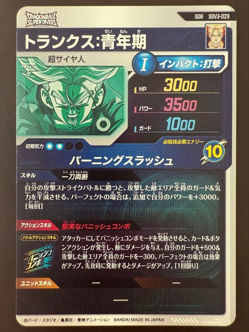 SDV3-029 GDR トランクス:青年期