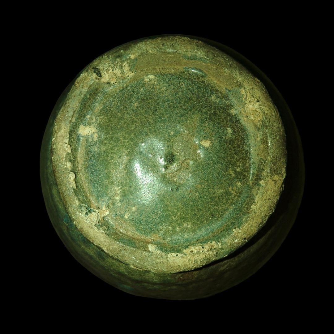 李朝　井戸釉朝鮮徳利　花瓶　古美術