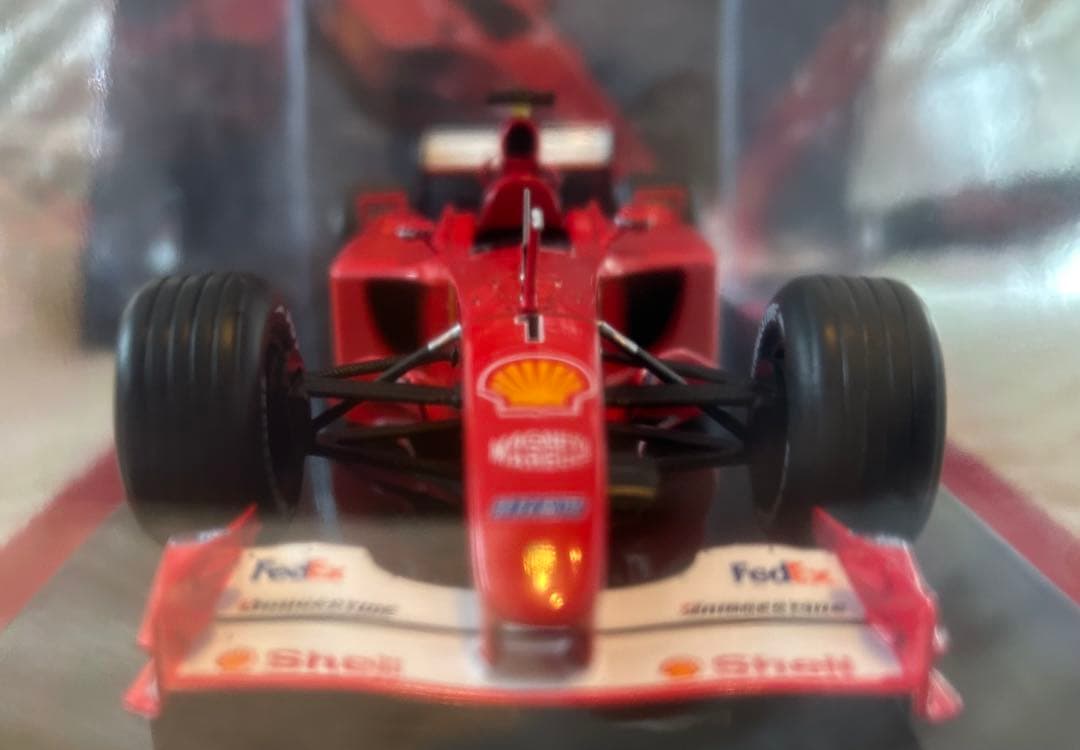 おまけ付き　ビッグスケールF1コレクション　フェラーリF2001 シューマッハ