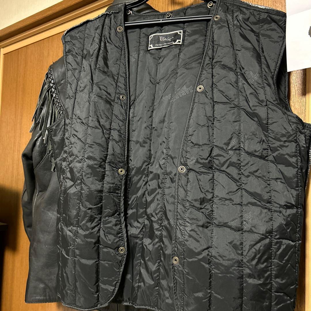 Harley-Davidson ライダースジャケット　インナーベスト付き　値下げ