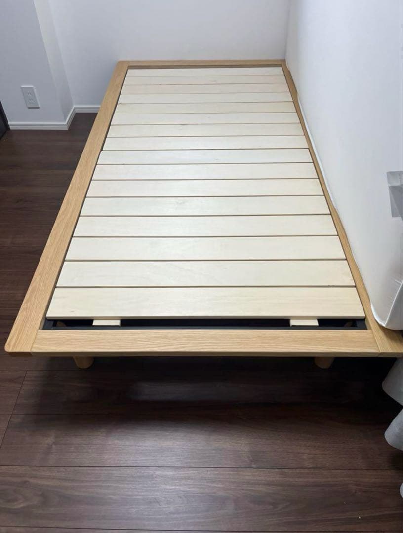 無印良品　シングル　木製ベッドフレーム