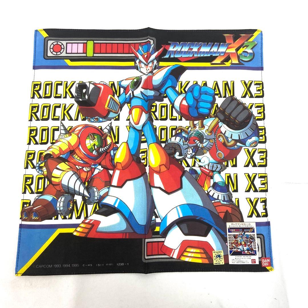 ロックマン ROCKMAN X3 ハンカチ 10枚 セット