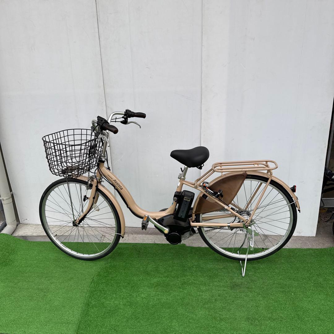 ブリヂストン電動アシスト自転車26インチ イエロー