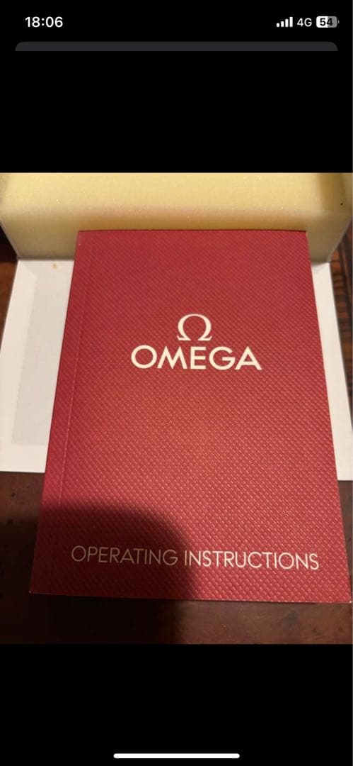 OMEGA スピードマスター自動巻きクロノグラフ腕時計