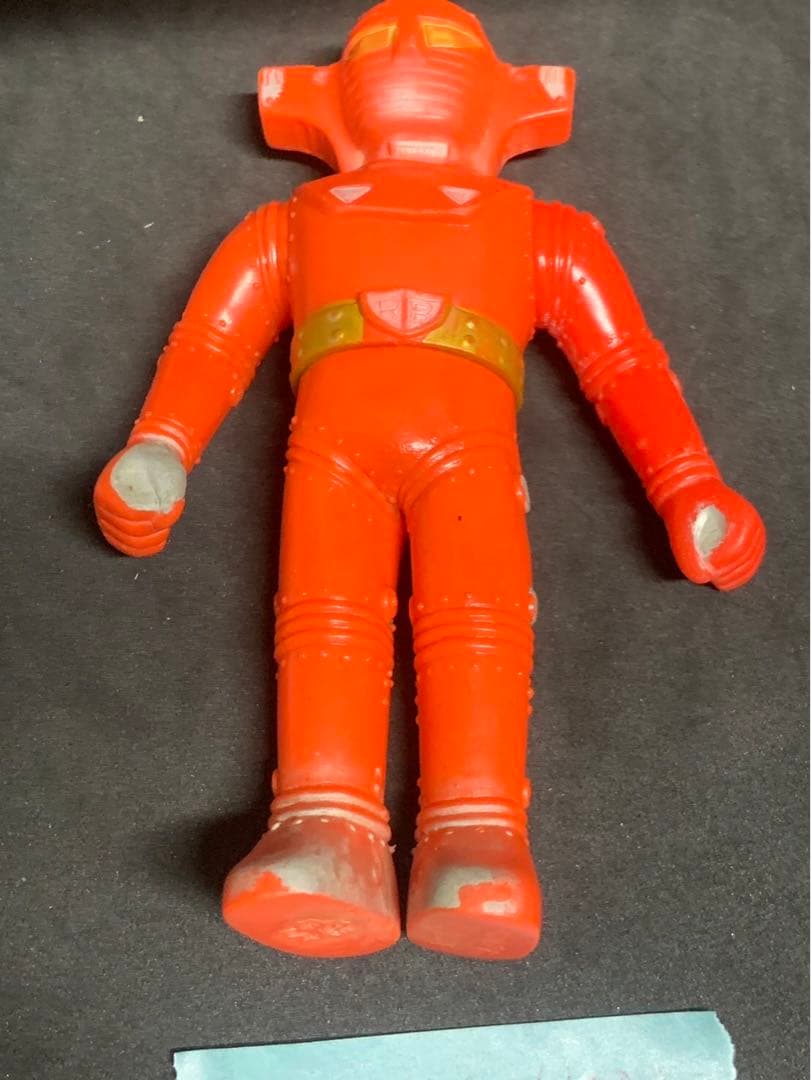 昭和レトロ　当時物　宣弘社　レッドバロン　ミドルサイズ　ヨネザワ製