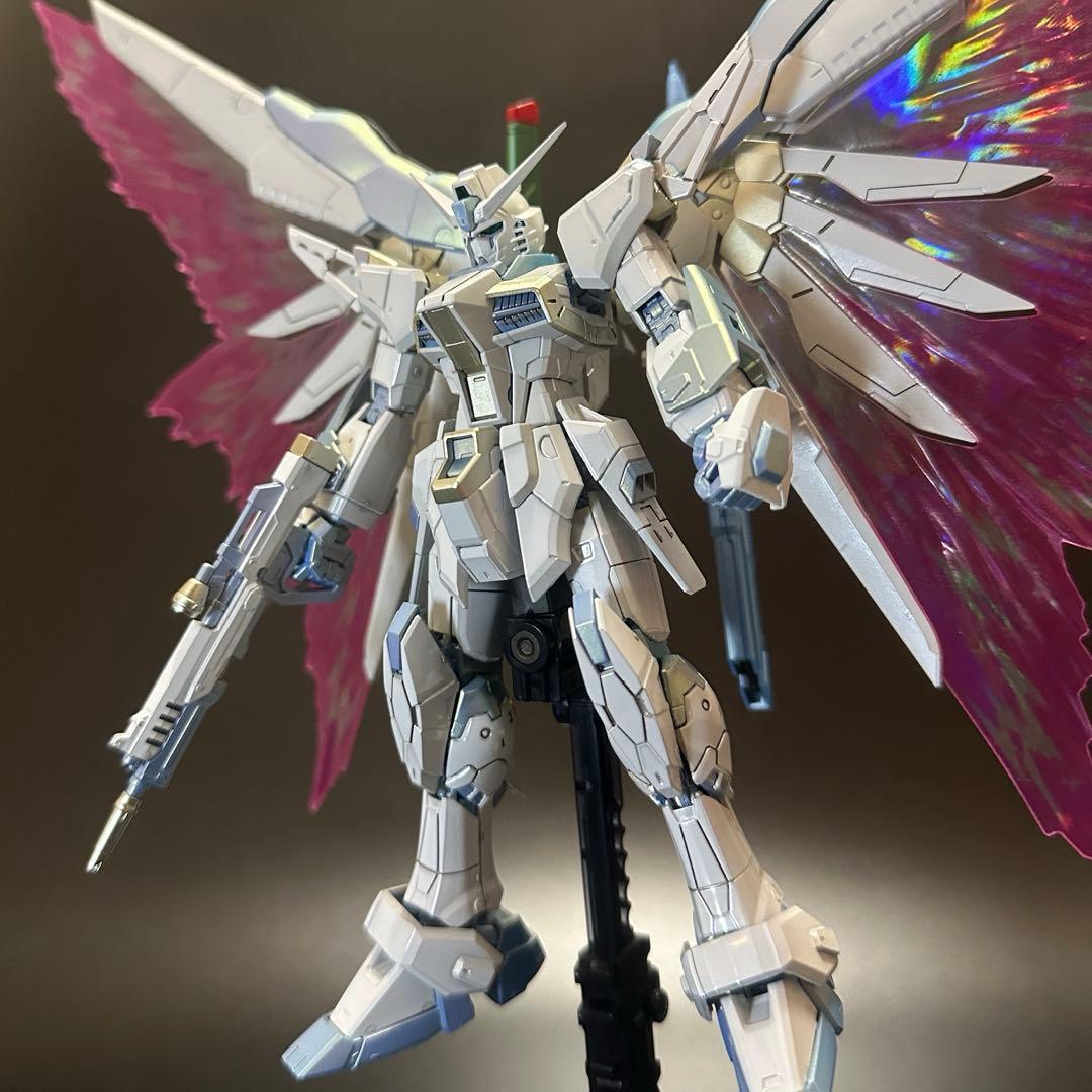 RGデスティニーガンダム　チタニウムフィニッシュ トワイライトコーティング風