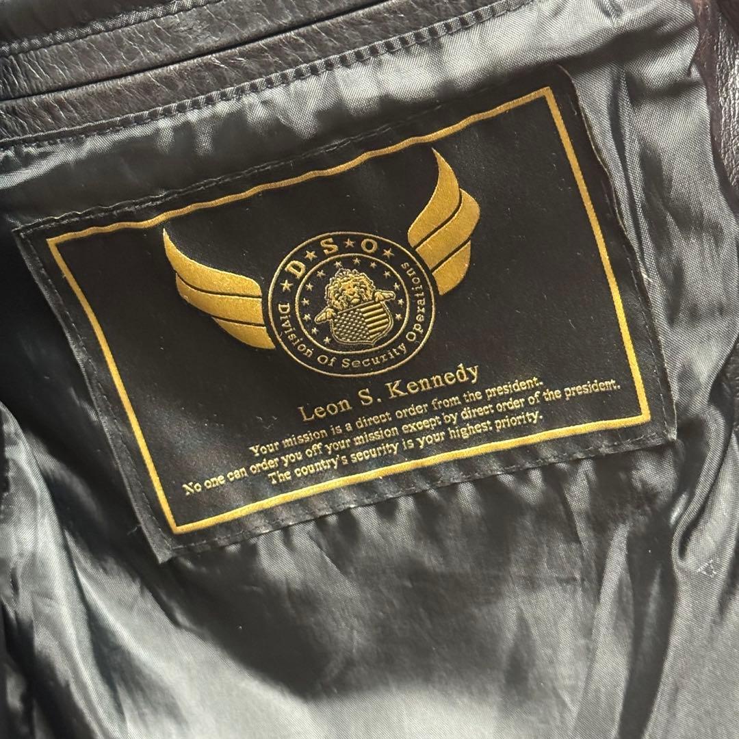 【サイズXL】バイオハザード6 限定生産レオンSケネディ レザージャケット