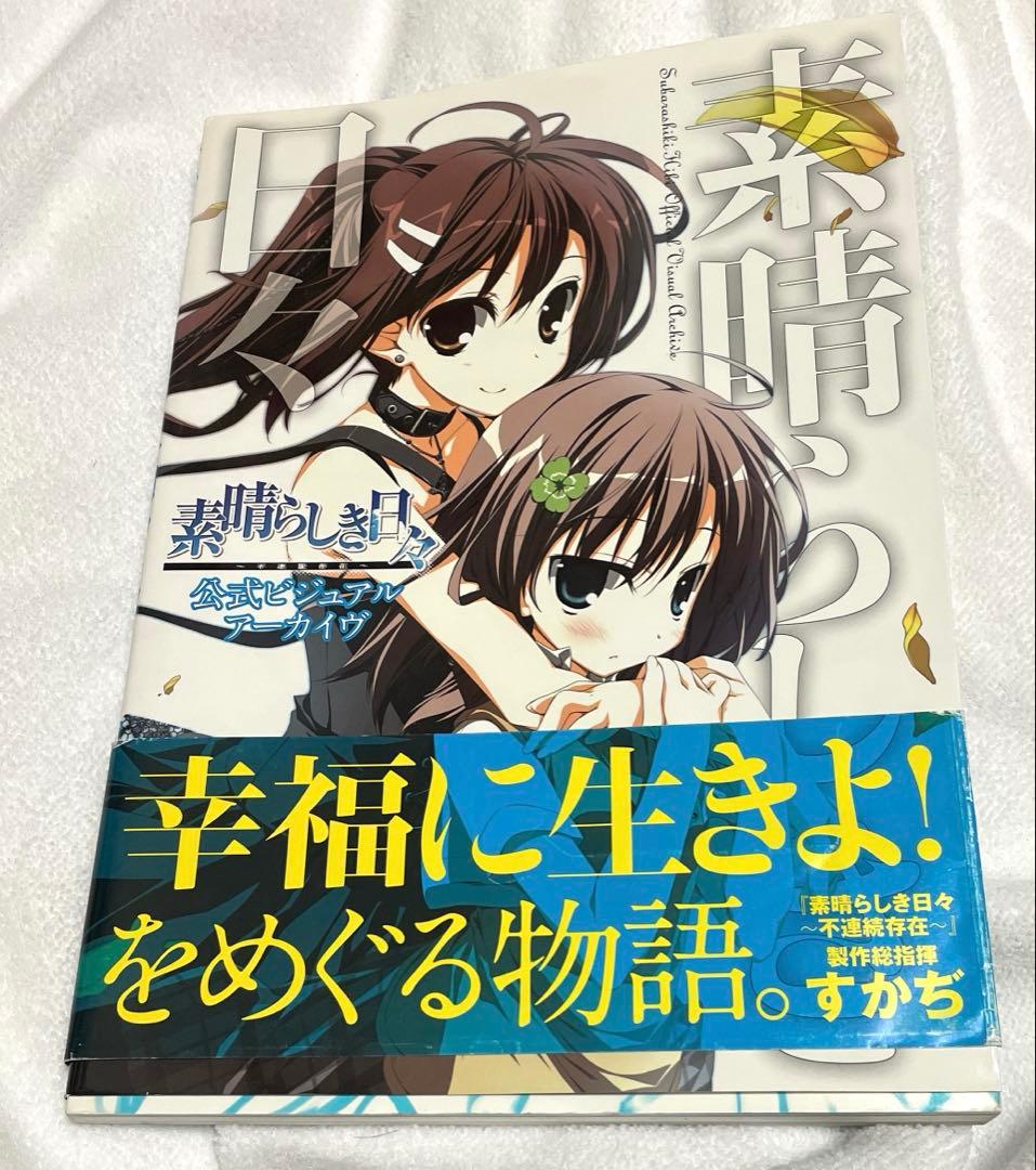 【使用感あり】素晴らしき日々 不連続存在 公式ビジュアルアーカイヴ すかぢ