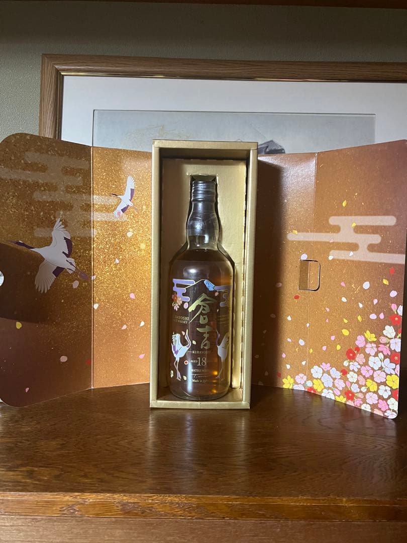 倉吉 18年 松井ウイスキー ギフトボックス　［免税店限定］
