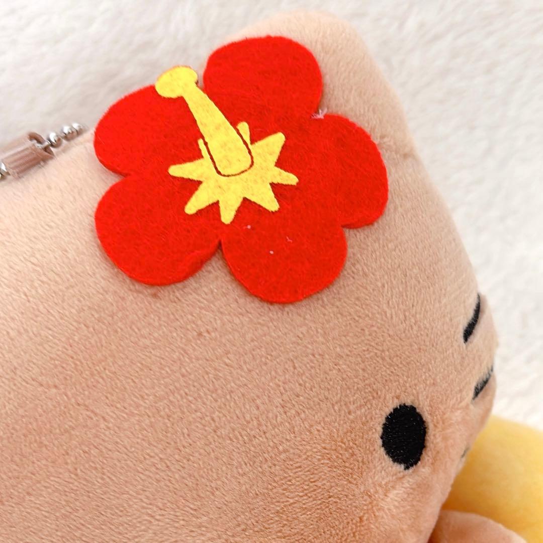 アベイル ハローキティ マスコットチャーム 日焼け うきわ