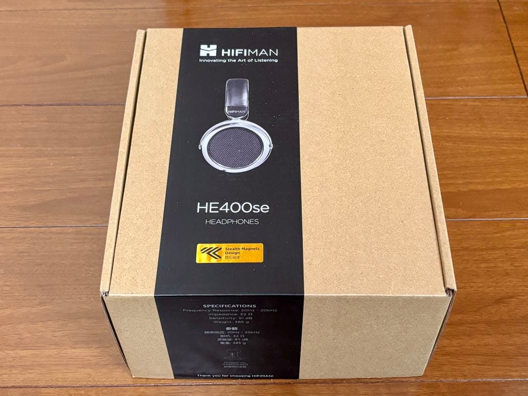 ★美品★HiFiMAN HE400se ステルスマグネット 平面駆動 ヘッドホン