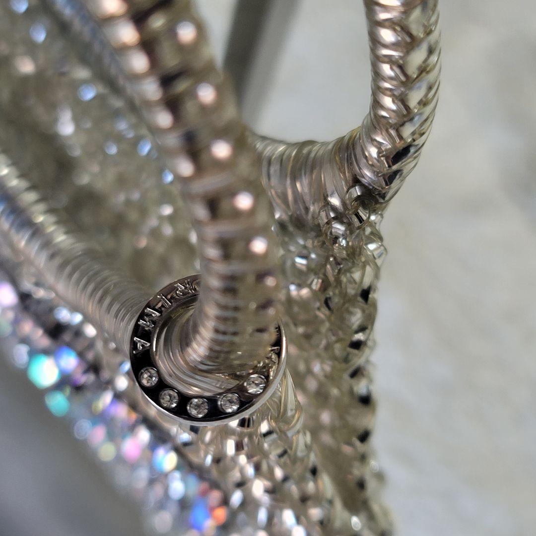 ANTEPRIMA アンテプリマ ワイヤーバッグ シルバー ビジュー ハート