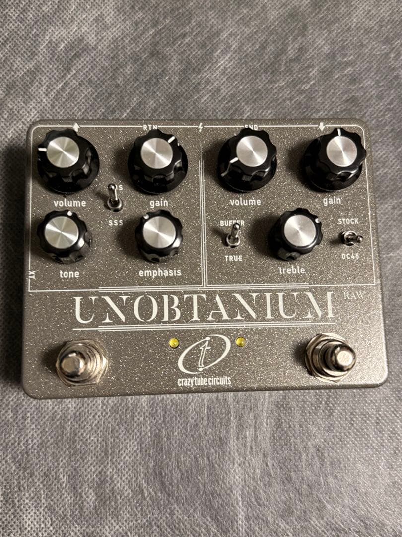 ギター Crazy Tube Circuits Unobtanium RAW
