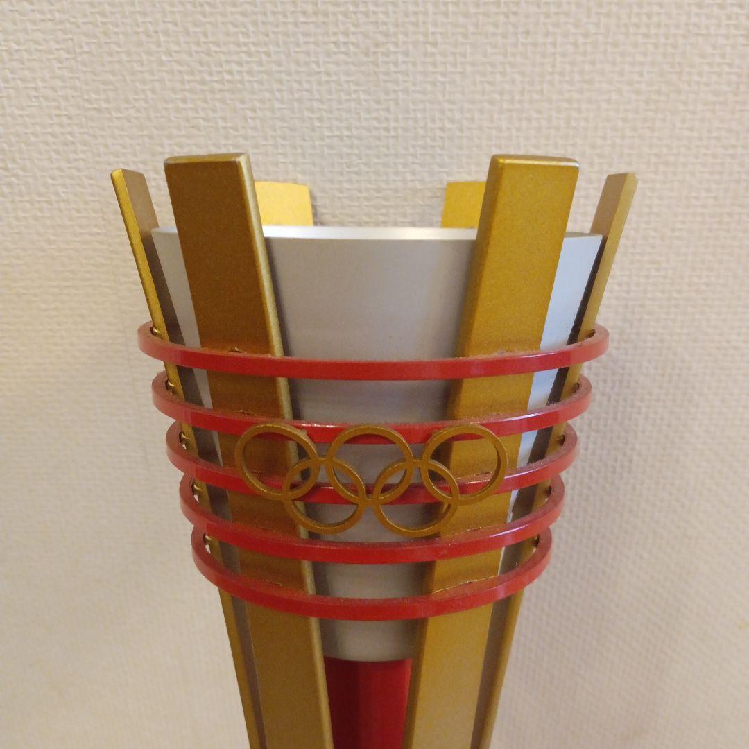 【レア 美品】1998年 長野オリンピック 聖火リレー トーチ 本物保証
