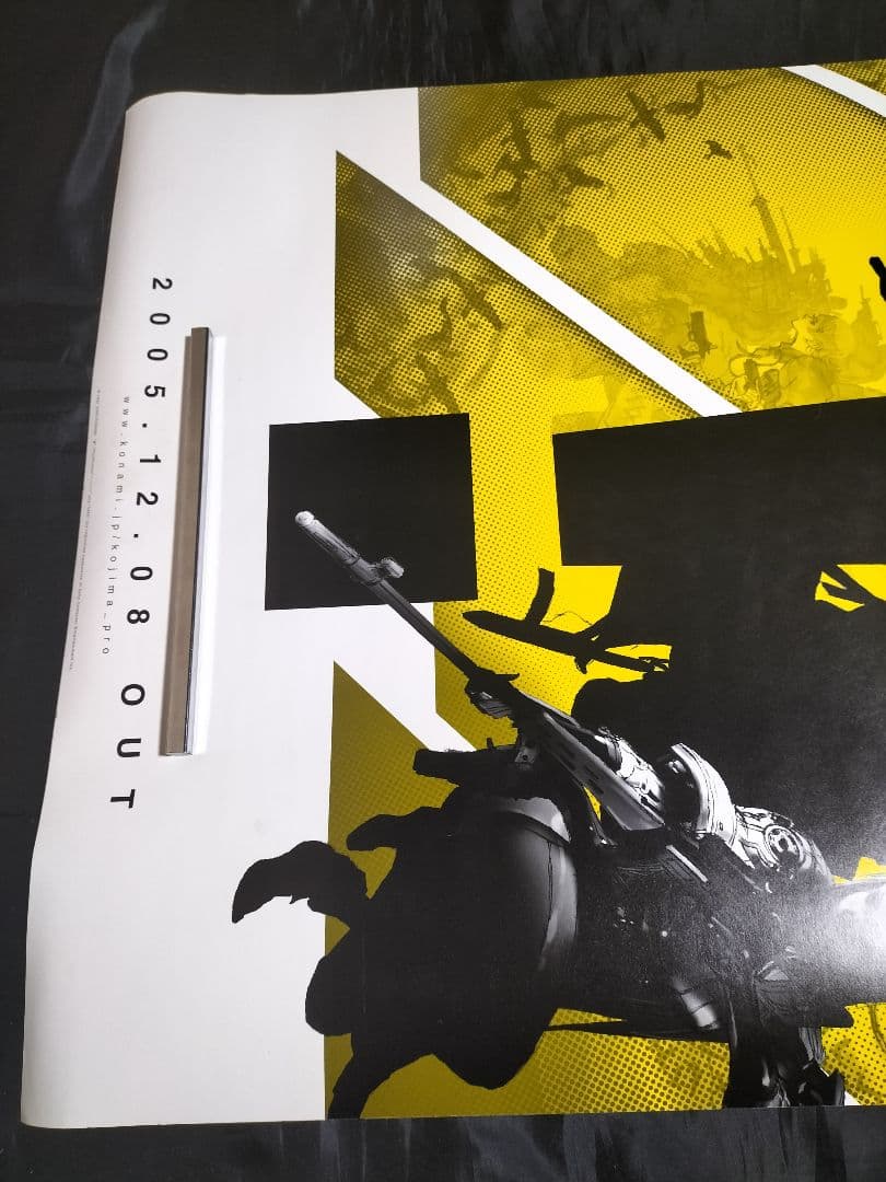 販促 B2ポスター　メタルギア アシッド2 メタルギアソリッド 店頭 当時物