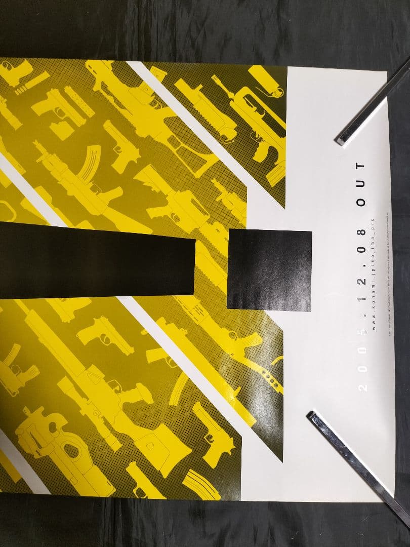 販促 B2ポスター　メタルギア アシッド2 メタルギアソリッド 店頭 当時物