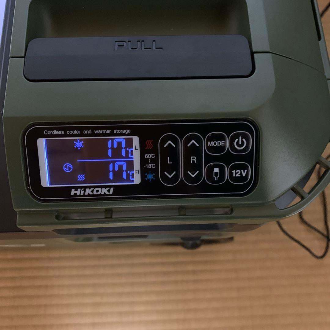 HiKOKI UL18DBA 冷温庫 DC 12V/24V ジャンク品