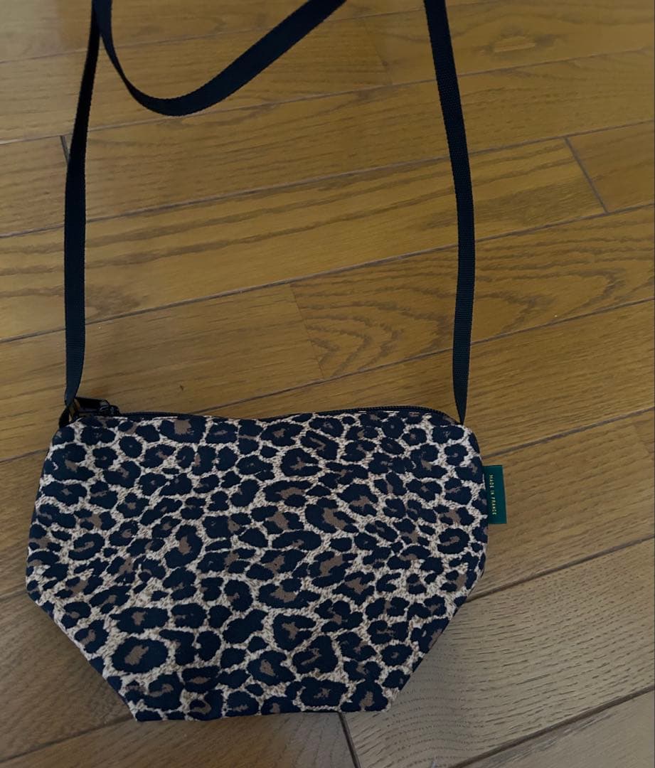 Hervé Chapelier 2885F ショルダーバッグ S ヒョウ柄