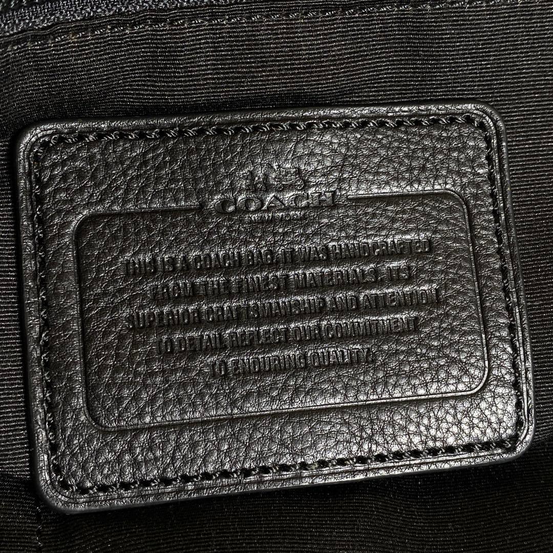 『COACH』レザー ビジネストート ビジネスバック