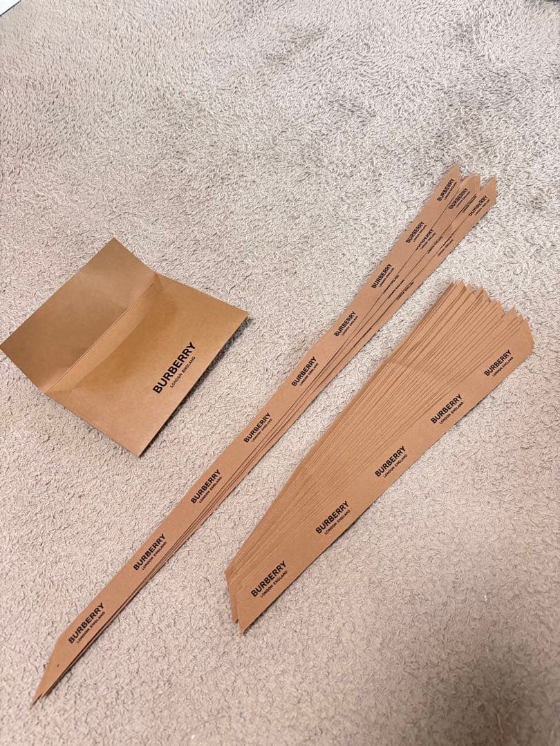 ◆ BURBURRY LONDON ENGLAND リボン・シールセット◆