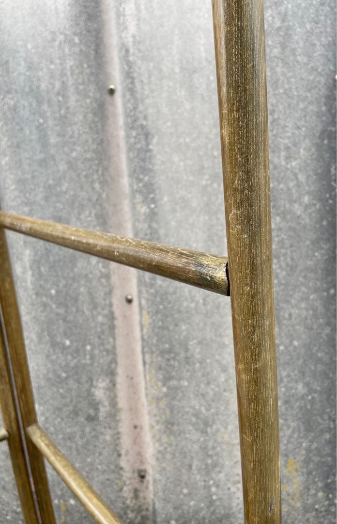 稀少/古道具/当時物/無垢材/木製/衣紋掛け/衣桁/着物掛け/26